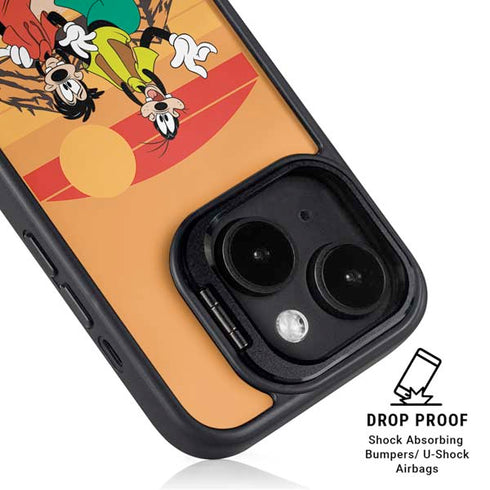 Disney Goof Family Trip iPhone 14 Kickstand Case